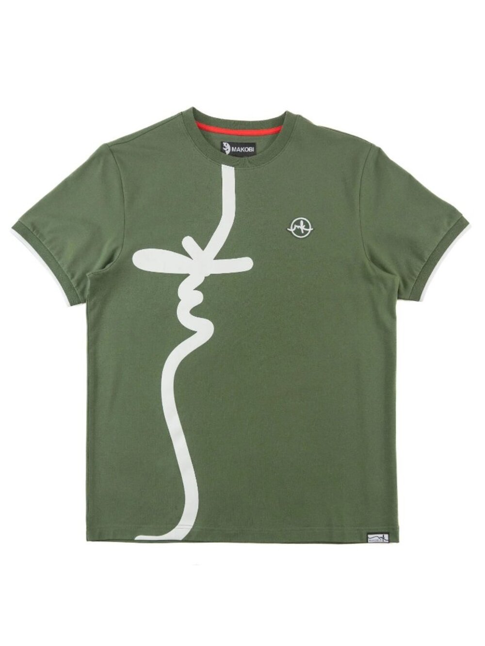 MAKOBI Men's Sorrento Tee Dark Olive Size 3XL NEW WITH TAGS!